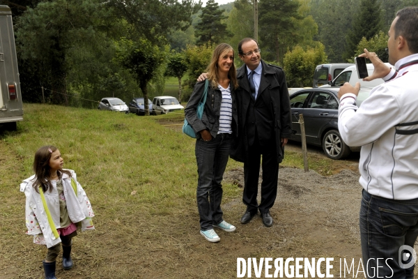 Francois hollande en correze