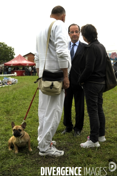 Francois hollande en correze