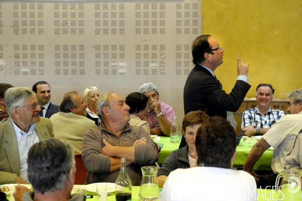 Francois hollande en correze