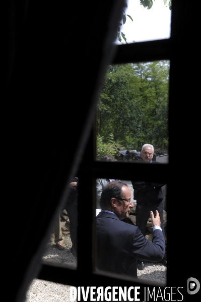 Francois hollande en correze