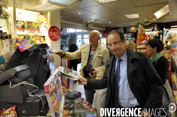 Francois hollande en correze