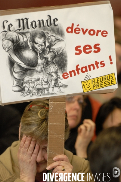 Greve au pole magazine du groupe le monde