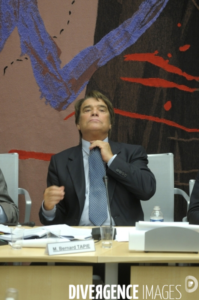Bernard tapie devant la commission des finances de l assemblee nationale