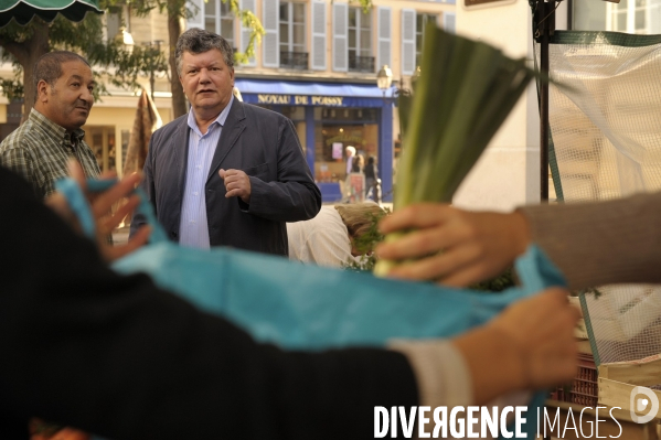 Campagne pour les élections législatives du 11 octobre, dans la 12e circonscription des Yvelines.