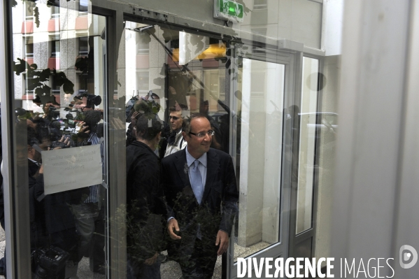 Audition de francois hollande dans l affaire banon-dsk