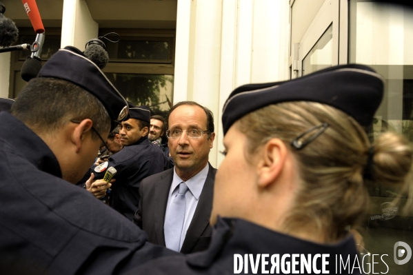 Audition de francois hollande dans l affaire banon-dsk