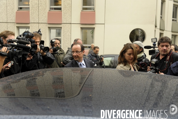 Audition de francois hollande dans l affaire banon-dsk