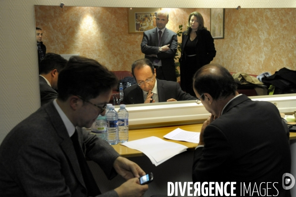 Francois hollande. coulisses de l election