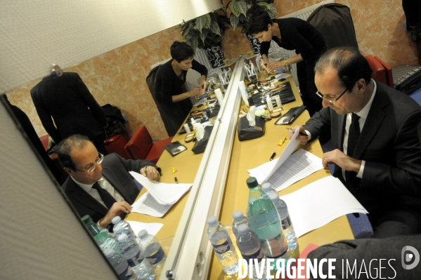 Francois hollande. coulisses de l election