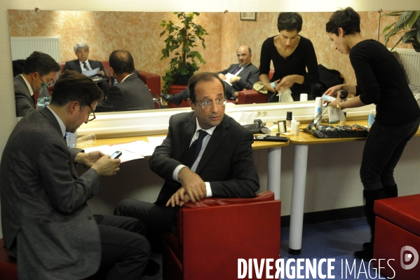 Francois hollande. coulisses de l election