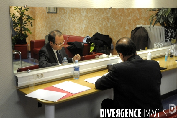 Francois hollande. coulisses de l election