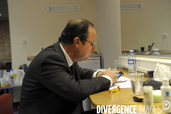 Francois hollande. coulisses de l election