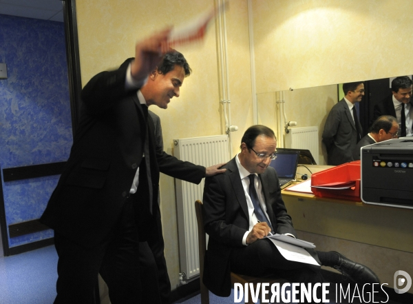 Francois hollande. coulisses de l election