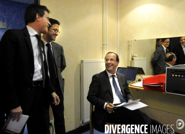 Francois hollande. coulisses de l election