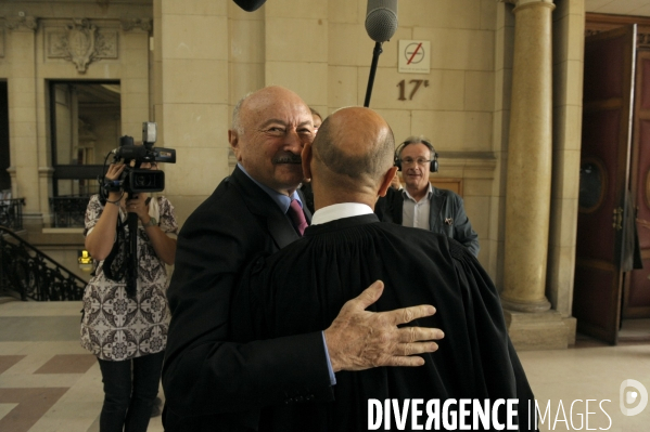 Proces en diffamation  de maitre metzner contre maitre kiejman en marge de l affaire banier-bettencourt