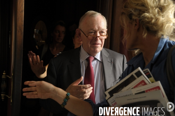 Proces en diffamation  de maitre metzner contre maitre kiejman en marge de l affaire banier-bettencourt