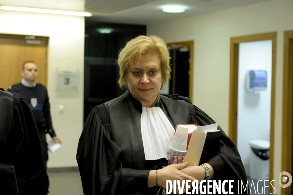 Isabelle prevost-desprez presidente du tribunal dans le proces contre francois-marie banier accuse d abus de faiblesse sur la milliardaire liliane bettencourt