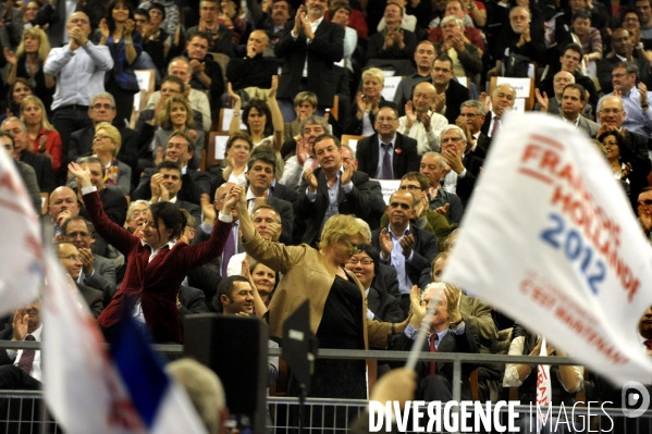 Francois hollande meeting de limoges
