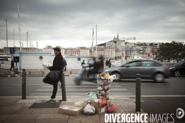 15 eme jour de greve des éboueurs