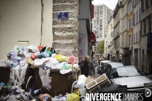 15 eme jour de greve des éboueurs