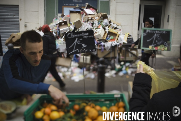 15 eme jour de greve des éboueurs