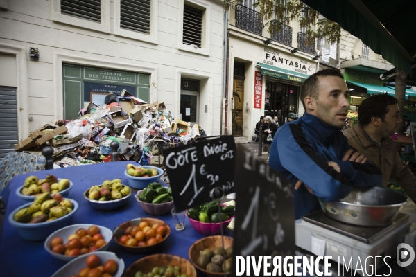 15 eme jour de greve des éboueurs