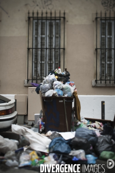 15 eme jour de greve des éboueurs