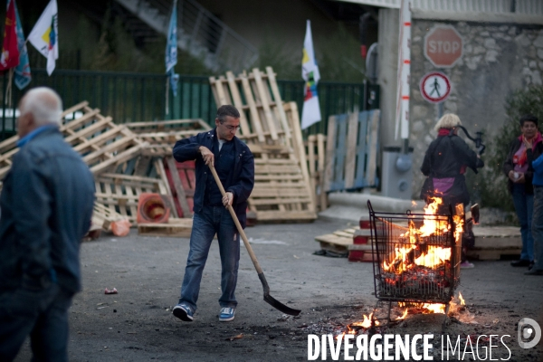 15 eme jour de greve des éboueurs