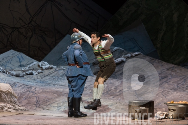 La Fille du régiment  de Donizetti, Mise en scène  Laurent Pelly