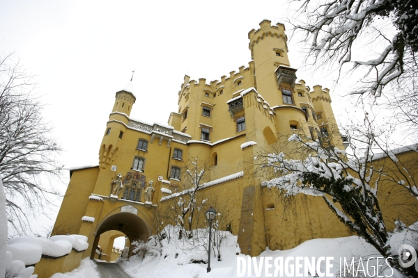 Randonnee en raquettes a neige en baviere