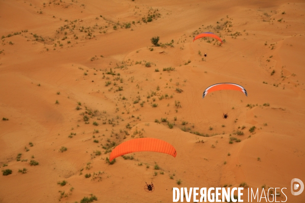 Vue aérienne du Burkina Faso