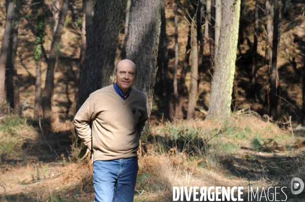 JUPPE Alain et sa femme Isabelle à Hossegor