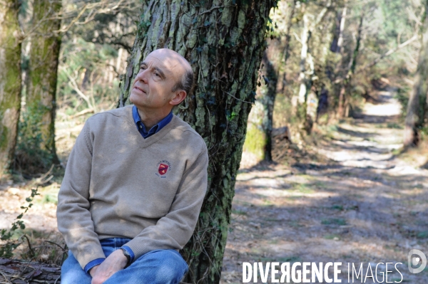 JUPPE Alain et sa femme Isabelle à Hossegor