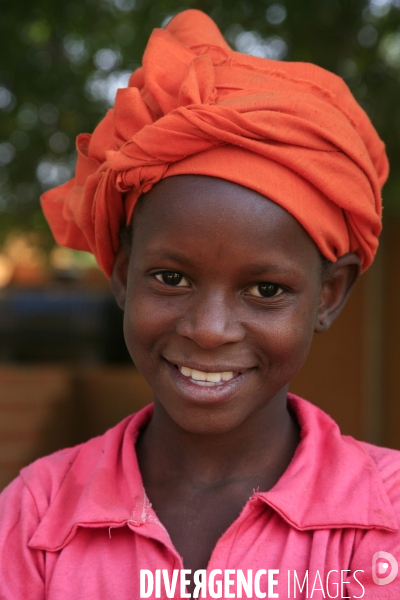 Vue aérienne du Burkina Faso