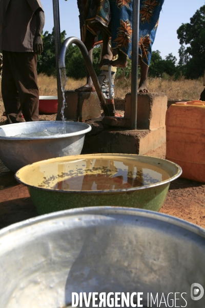 Vue aérienne du Burkina Faso