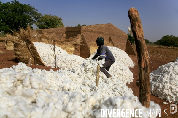 Vue aérienne du Burkina Faso