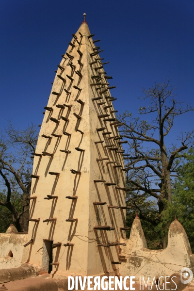 Vue aérienne du Burkina Faso