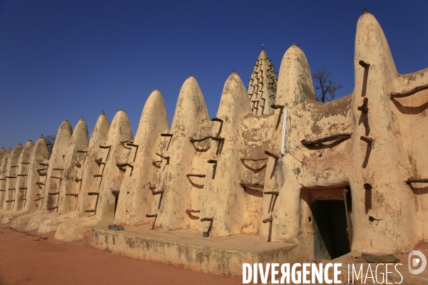 Vue aérienne du Burkina Faso