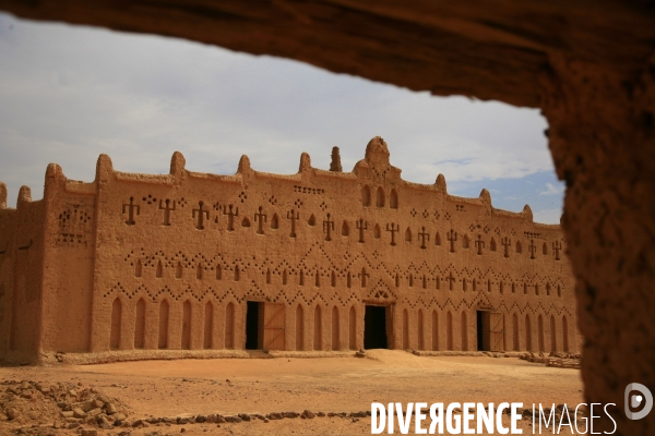 Vue aérienne du Burkina Faso