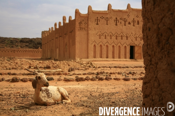 Vue aérienne du Burkina Faso