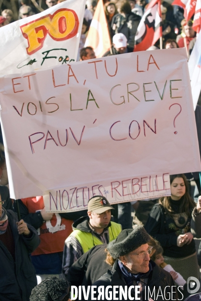 Manifestation defense pouvoir d achat