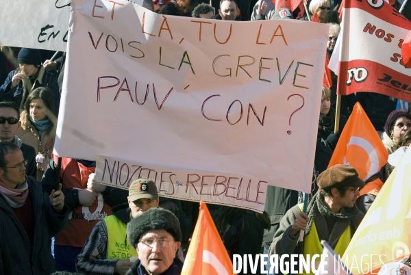 Manifestation defense pouvoir d achat