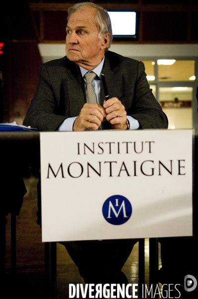 Débat avec l Institut Montaigne au Lycée Alfred Nobel de Clichy-sous-Bois