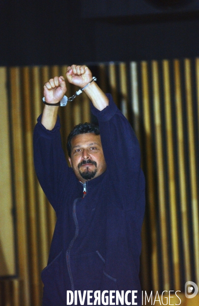 Alain mosconi en garde a vue lors du conflit sncm de 2005