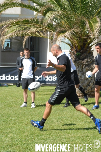 Zidane a l ecole des all black