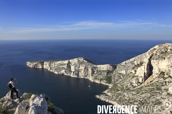 Parc National des Calanques. Marseille, Cassis et La Ciotat