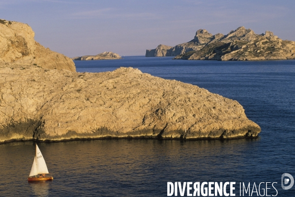 Parc National des Calanques. Marseille, Cassis et La Ciotat