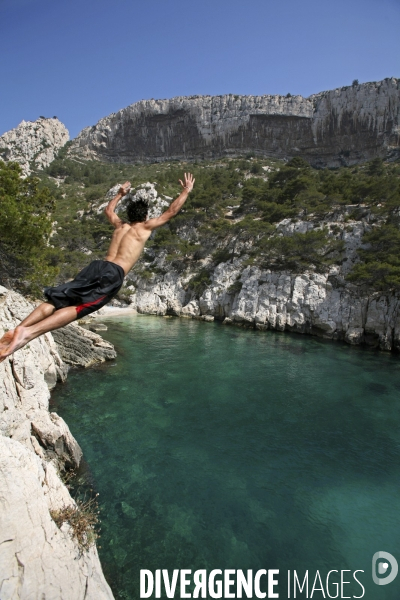 Parc National des Calanques. Marseille, Cassis et La Ciotat