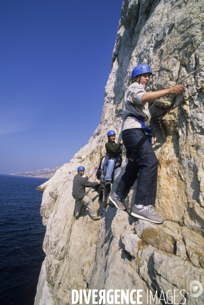 Parc National des Calanques. Marseille, Cassis et La Ciotat