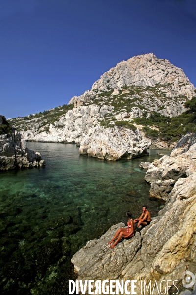 Parc National des Calanques. Marseille, Cassis et La Ciotat